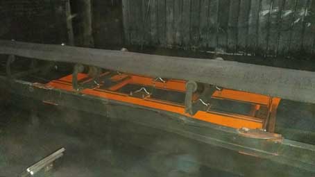 電子皮帶秤現(xiàn)場